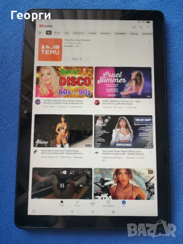 таблет Amazon Fire HD 10, 11th gen, с Google Play Store, снимка 1