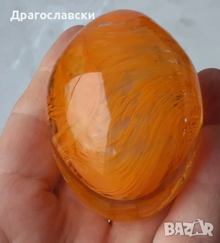 каруца кон стъклен стъкло статуетка яйце яйца Великден декорация, синя дървена каручка, снимка 11 - Други - 47813976