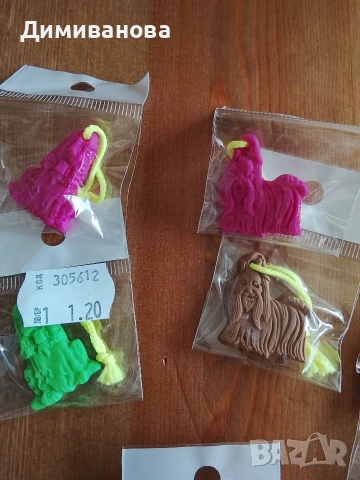 20 висулки от полимерна глина, снимка 3 - Други - 53522214