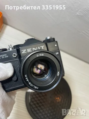 Фотоапарат Zenit TTL, снимка 12 - Фотоапарати - 47963845