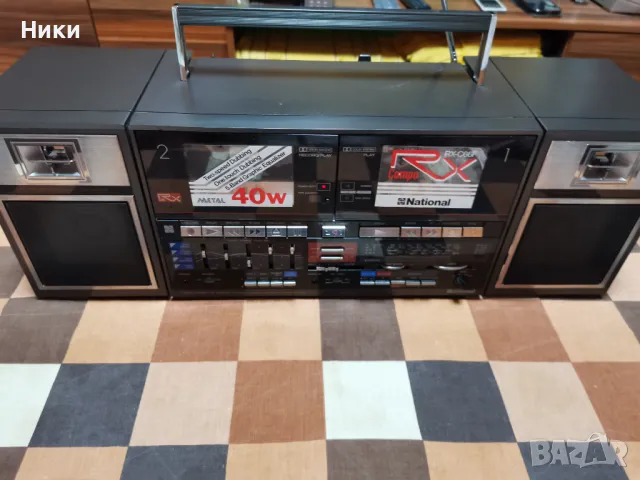  Прадавам  касетофон  -  National Panasonic  RX-C66F - 