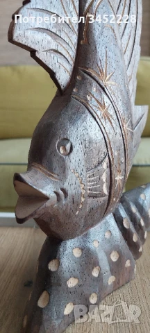 дърворезба за ценители височина 35см , снимка 6 - Декорация за дома - 50495091