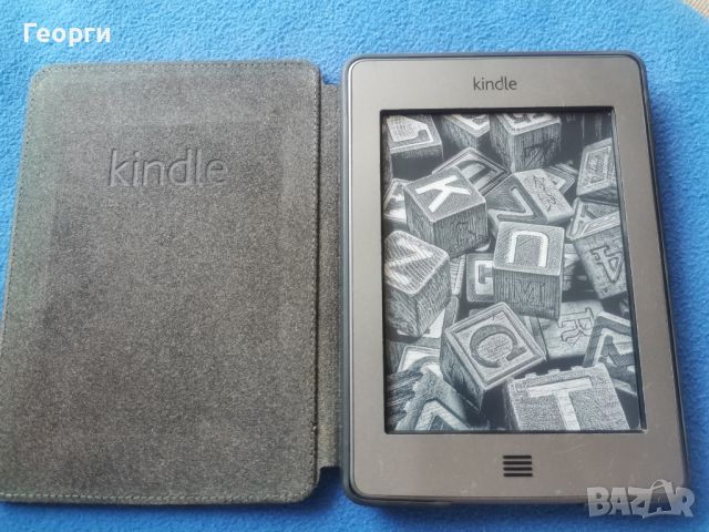 четец Kindle Touch  с калъвче, снимка 1 - Електронни четци - 46418380