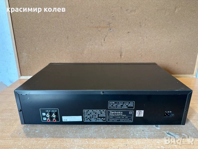 триглав дек "TECHNICS RS-B705", снимка 10 - Декове - 53711228