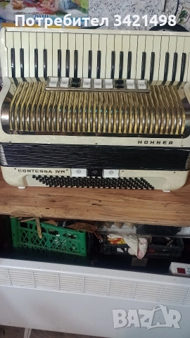АКОРДЕОН HOHNER 120 баса, снимка 5 - Акордеони - 52641283