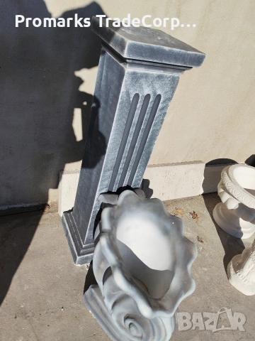 Големи саксии и кашпи от бетон , снимка 2 - Саксии и кашпи - 53102812