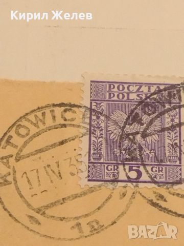 Стар пощенски плик с марки и печати Полша за КОЛЕКЦИЯ ДЕКОРАЦИЯ 45862, снимка 3 - Филателия - 46239130