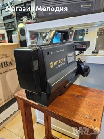 Видеокамера Hitachi VM-3200E Много добър външен вид, пълен комплект. Не е тествана , защото батерият, снимка 16 - Камери - 52494451