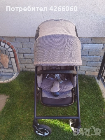 Бебешка количка 3в1 Cybex Talos S Lux+кош Cot S+адаптери+стол за кола Aton M i-size+рефлу легло, снимка 6 - Детски колички - 52497806