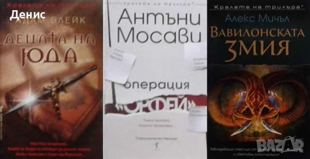 Автори на трилъри и криминални романи – 03:, снимка 10 - Художествена литература - 52953967
