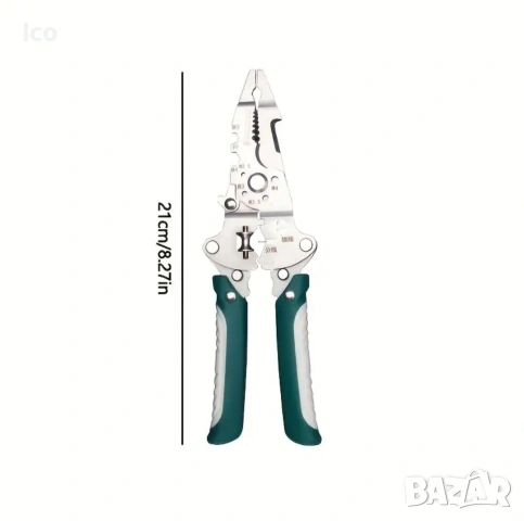 Универсални клещи за кримпване , оголване на кабели, снимка 2 - Клещи - 53689694