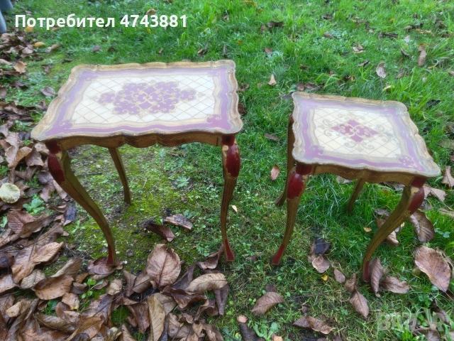 Масички тип Венециански, снимка 4 - Антикварни и старинни предмети - 53569279