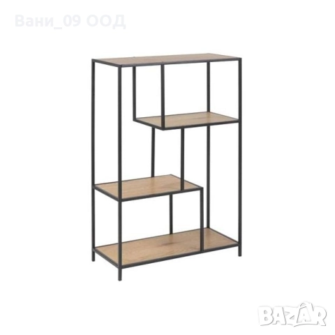 Стояща етажерка в индустриален стил 