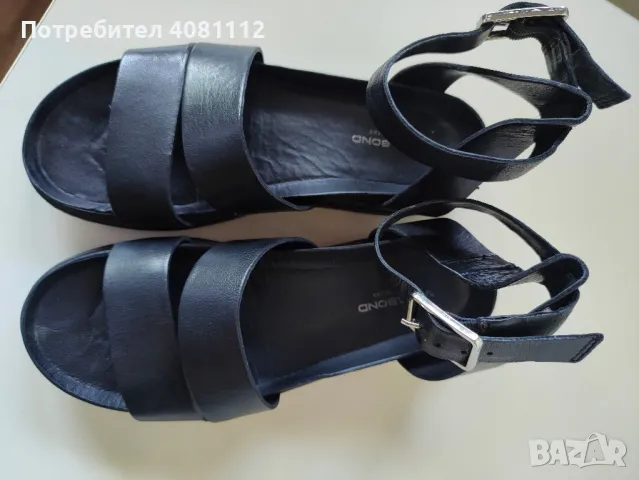 Черни сандали , снимка 6 - Сандали - 45494352