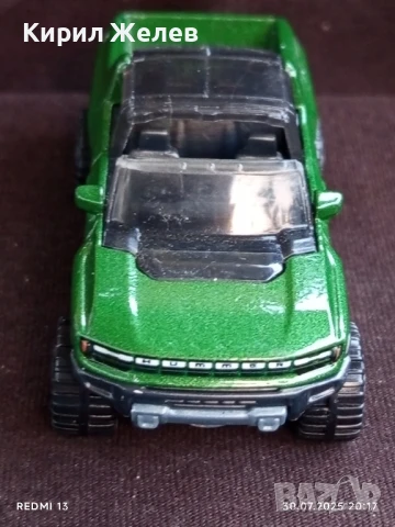 Метална количка ДЖИП GMC HAMMER рядък за КОЛЕКЦИОНЕРИ 11688, снимка 2 - Колекции - 51196481