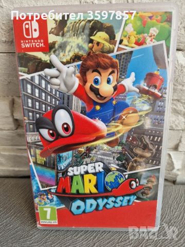 Super Mario Odyssey nintendo switch , снимка 1 - Игри за Nintendo - 46601235