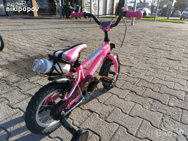 BYOX Велосипед 12" MASTER розов, снимка 11 - Велосипеди - 53531584