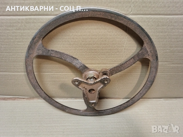 Старо Метално Колело От Шевна Машина / НОМЕР 456., снимка 5 - Антикварни и старинни предмети - 54093125