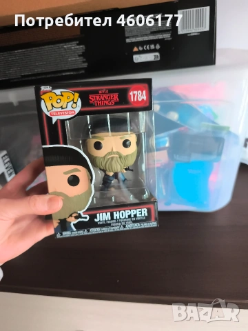 Funko pop stranger things Jim hopper, снимка 5 - Фигурки - 53507780