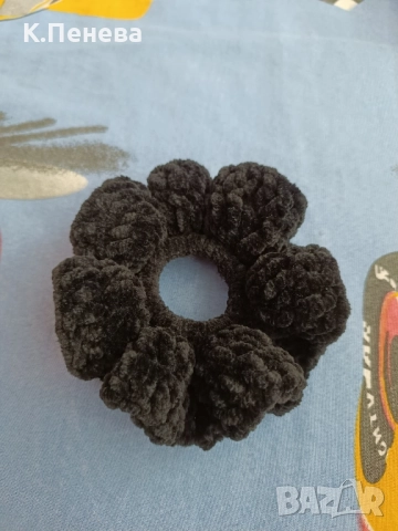 Плетени скрънчита , снимка 6 - Аксесоари за коса - 52129921
