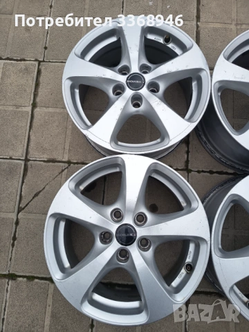 Джанти BORBET 16" 5x112 VW AUDI MERCEDES , снимка 3 - Гуми и джанти - 53966545