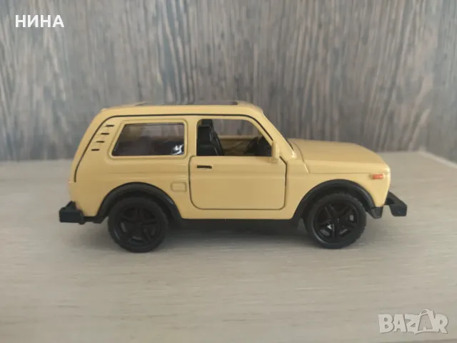 Метална количка Lada Niva !!!, снимка 4 - Колекции - 48650821