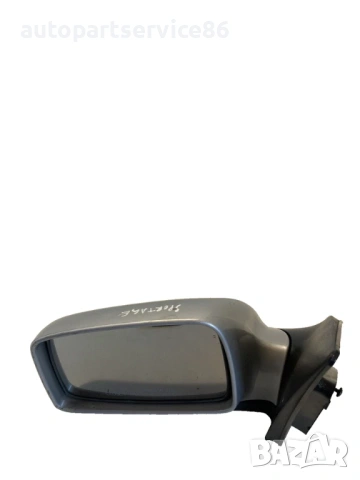 Предно ляво странично огледало сребристо за KIA Sportage 2.7 (2007)