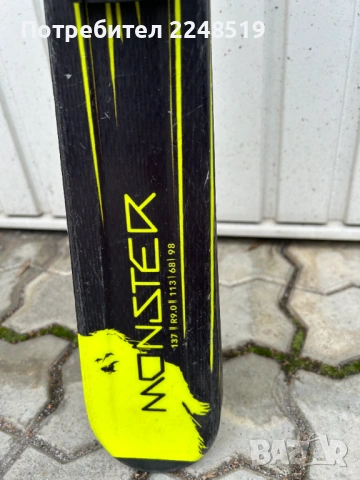 Детски / Юношески ски HEAD Monster- 137 см, снимка 2 - Зимни спортове - 53690849