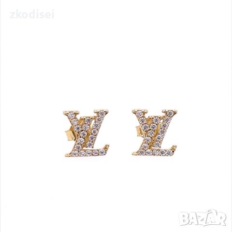 Златни обеци Louis Vuitton 1,51гр. 14кр. проба:585 модел:23793-3, снимка 1 - Обеци - 45829623