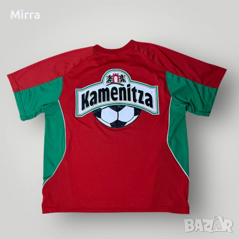 Bulgarian National Team 2004/2005 Euro Championship #17 Martin Petrov Football Jersey T-Shirt, снимка 4 - Тениски - 52065954