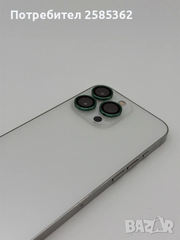 iPhone 13 Pro 128GB Silver / 100% Батерия / Перфектен технически, снимка 5 - Apple iPhone - 53251571