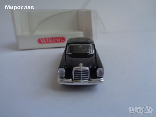 WIKING 1:87 H0 MERCEDES 220 S ИГРАЧКА КОЛИЧКА МОДЕЛ, снимка 2 - Колекции - 46412317