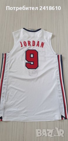 Nike Jordan #9 USA Dream Team 1992 Mens Size L ОРИГИНАЛ! МЪЖКИ Баскетболен ПОТНИК!, снимка 2 - Спортни дрехи, екипи - 45843305