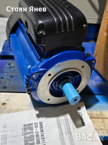 Електрически Мотор за помпа Lowara - 1,1 KW - SM80B14, снимка 2 - Водни помпи - 53895678