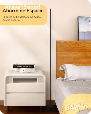 Модерна подова LED лампа EDISHINE, снимка 5 - Лед осветление - 54130889