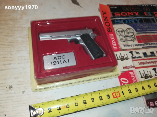ADC 1911A1 КОЛЕКЦИОНЕРСКИ ПИСТОЛЕТ-ВНОС SWISS 1709252102, снимка 14 - Колекции - 51750131