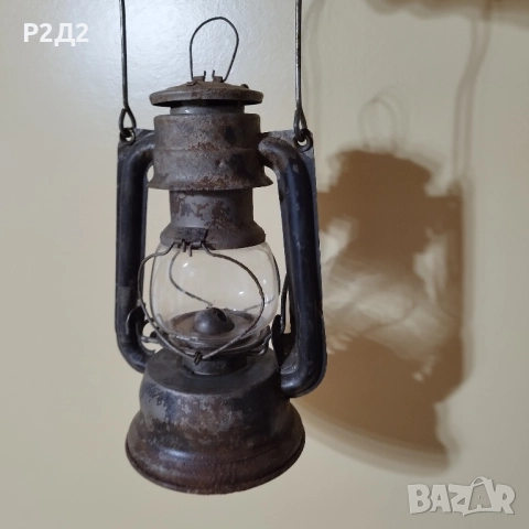 стар газов фенер , снимка 2 - Антикварни и старинни предмети - 52438545