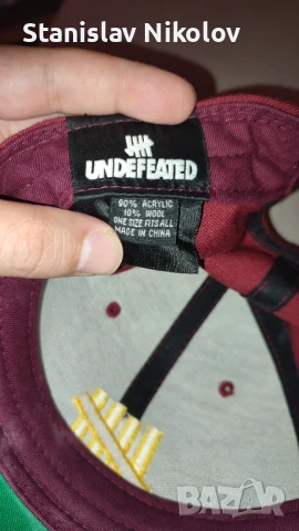 Лот от шапки с козирка - Undefeated; Ducati ; New York Motorcycles, снимка 5 - Шапки - 51344456