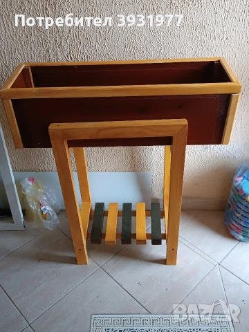 кашпи от дърво 