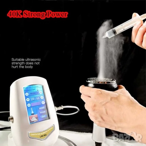 Уред за кавитация , радиочестотен лифтинг и вакуум 4 в 1, снимка 10 - Козметични уреди - 52061982