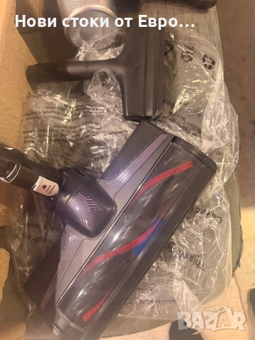 Нова! Прахосмукачка Rowenta X-FORCE FLEX 9.60 Allergie черен/лилав  Тип:Вертикална Вид на почистване, снимка 5 - Прахосмукачки - 53057627