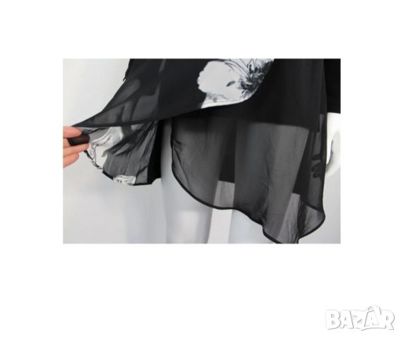 Alba moda- L,XL-Ефектна туника/ рокля , снимка 10 - Рокли - 45680040