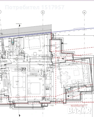 3-стаен апартамент, снимка 5 - Апартаменти - 54086275