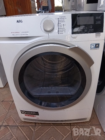 Сушилня с термопомпа АЕГ Aeg Series 8000 A+++ 8кг 2 години гаранция!, снимка 9 - Сушилни - 51940465