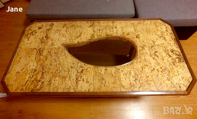 Ъглов, разтегателен диван, цвят сив, цена 150 евро, холна маса цена 50 евро , снимка 3 - Дивани и мека мебел - 53725028