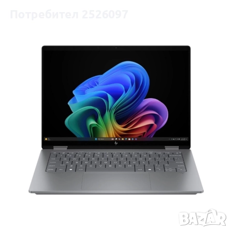 HP OmniBook X Flip 2in1/14” 2K Touch/Ryzen AI 7 350/16GB 7500MHz/512GB, снимка 3 - Лаптопи за работа - 52846442