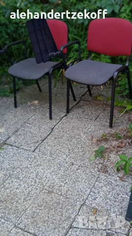 Посетителски стол конферентен с масичка , снимка 2 - Столове - 50674965