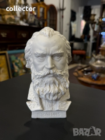 Бюст на великия композитор и пианист Брамс - GOEBEL №7885