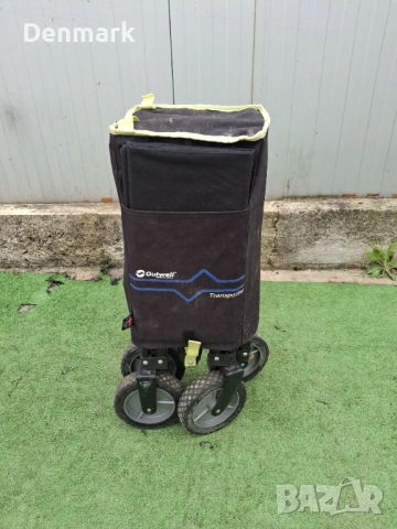 Сгъваема градинска количка-Qutwell, снимка 6 - Къмпинг мебели - 54160383