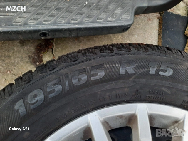 тенекиени джанти с гуми зимни за фият, 15цола , снимка 8 - Гуми и джанти - 54138038